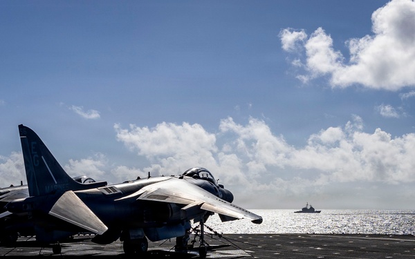 USS Iwo Jima Conducts Daily Operations