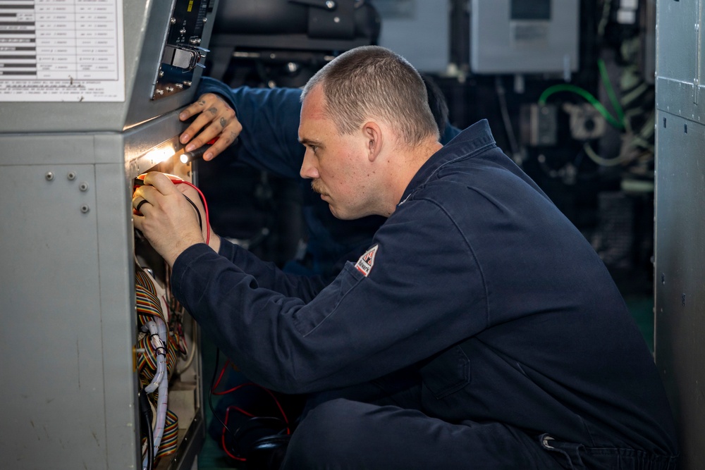 USS Iwo Jima Conducts Daily Operations