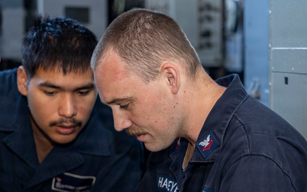 USS Iwo Jima Conducts Daily Operations