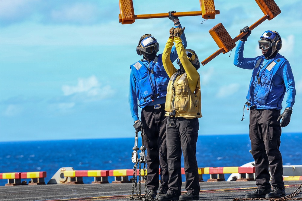 USS Iwo Jima Conducts Flight Operations