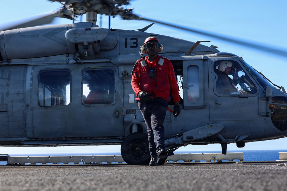 USS Iwo Jima Conducts Flight Operations