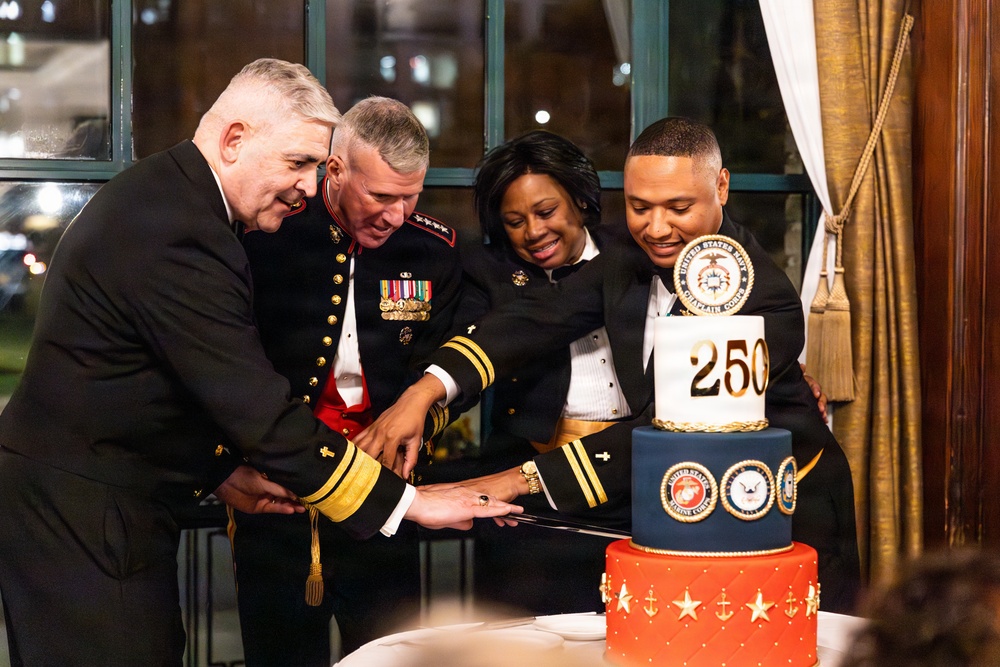 The Commandant, Gen. Eric M. Smith attends the Navy Chaplain Corps 250th Birthday Gala