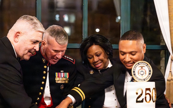 The Commandant, Gen. Eric M. Smith attends the Navy Chaplain Corps 250th Birthday Gala