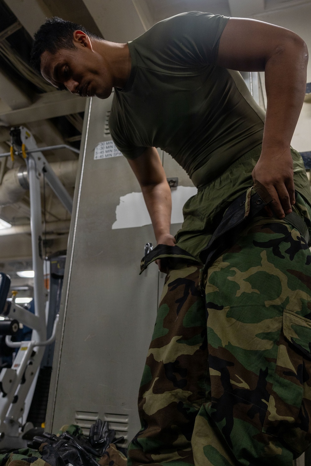 USS Iwo Jima Sailors Conduct an Integrated Training Team Environment