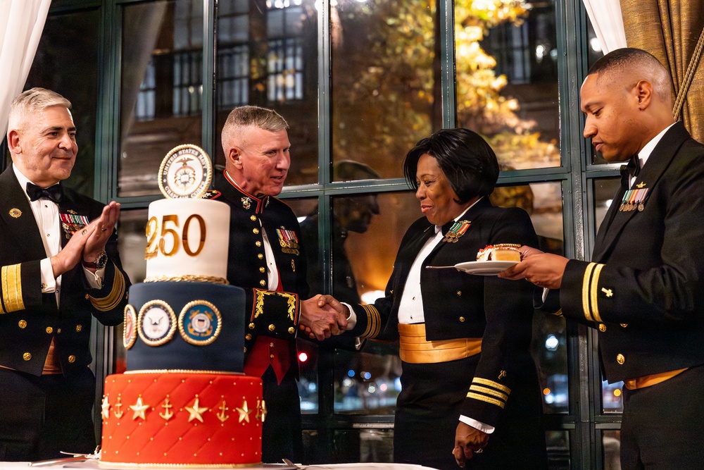 The Commandant, Gen. Eric M. Smith attends the Navy Chaplain Corps 250th Birthday Gala