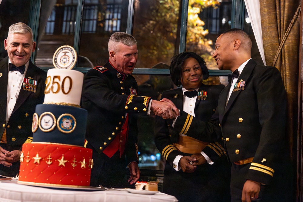 The Commandant, Gen. Eric M. Smith attends the Navy Chaplain Corps 250th Birthday Gala
