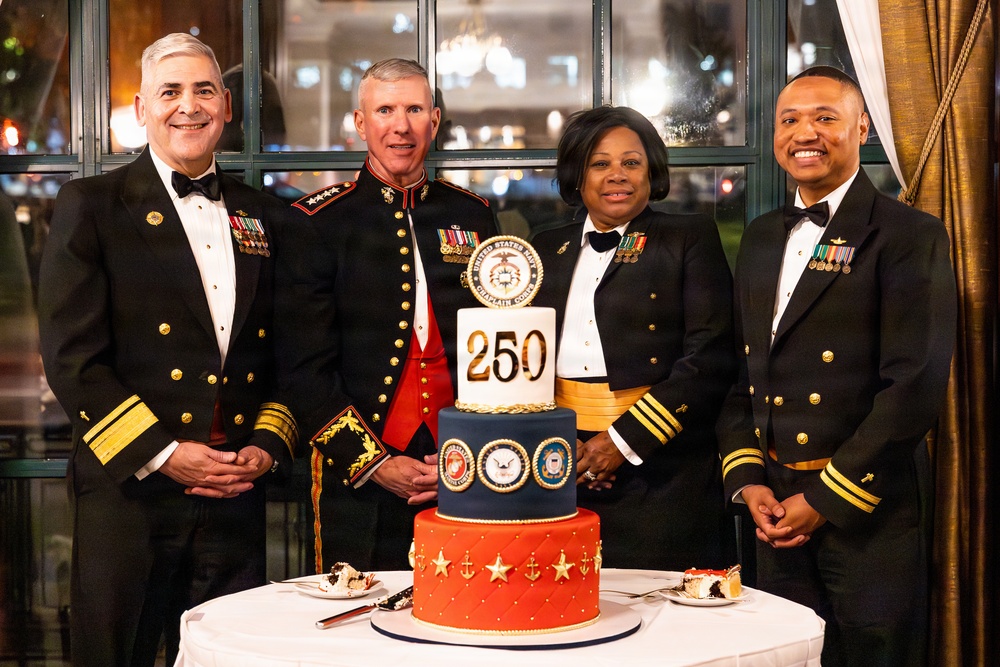 The Commandant, Gen. Eric M. Smith attends the Navy Chaplain Corps 250th Birthday Gala