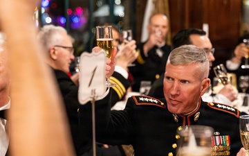 The Commandant, Gen. Eric M. Smith attends the Navy Chaplain Corps 250th Birthday Gala