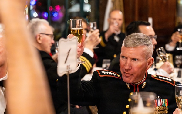 The Commandant, Gen. Eric M. Smith attends the Navy Chaplain Corps 250th Birthday Gala
