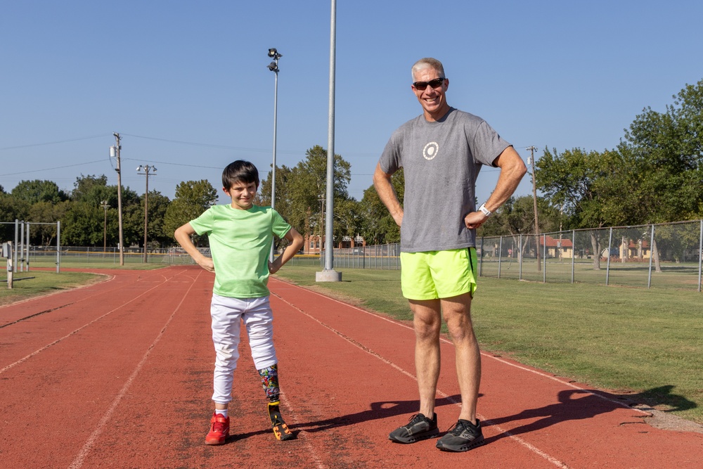 Little Iron Man: How a Fort Sill kid, a community and a commander helped a runner find his stride