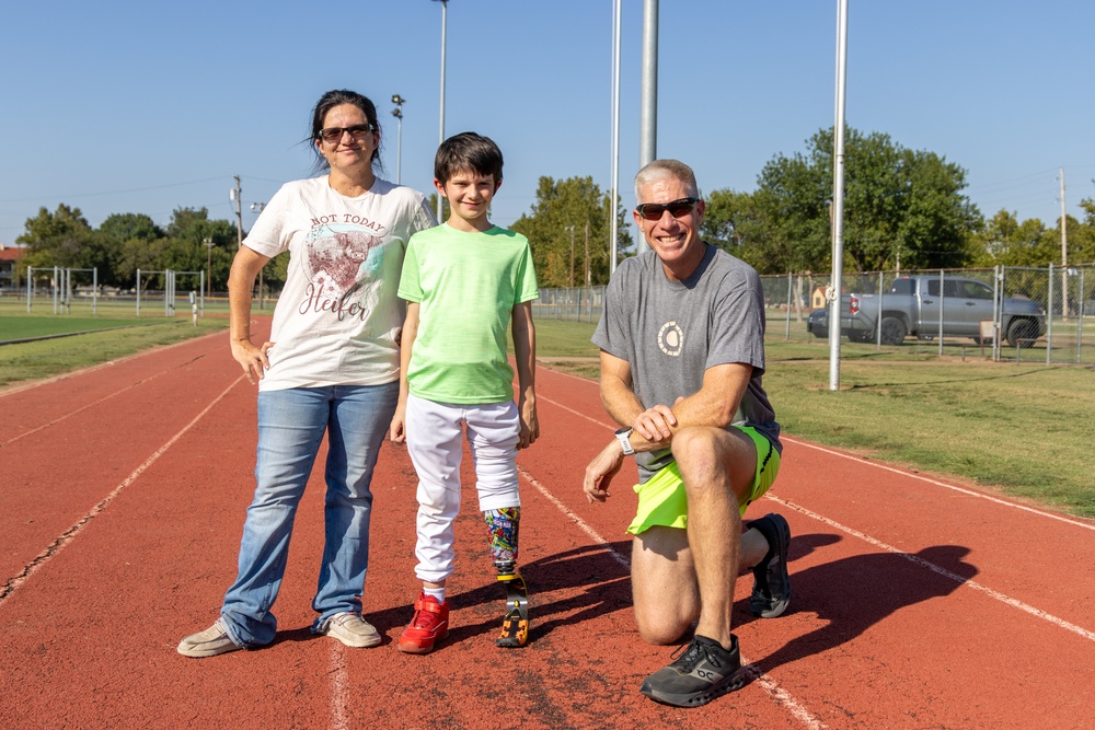 Little Iron Man: How a Fort Sill kid, a community and a commander helped a runner find his stride