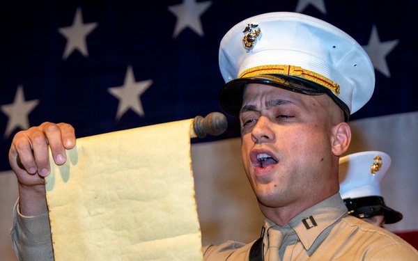 MCAS Miramar celebrates the 250th Marine Corps Birthday Cake Cutting Ceremony