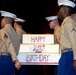 MCAS Miramar celebrates the 250th Marine Corps Birthday Cake Cutting Ceremony