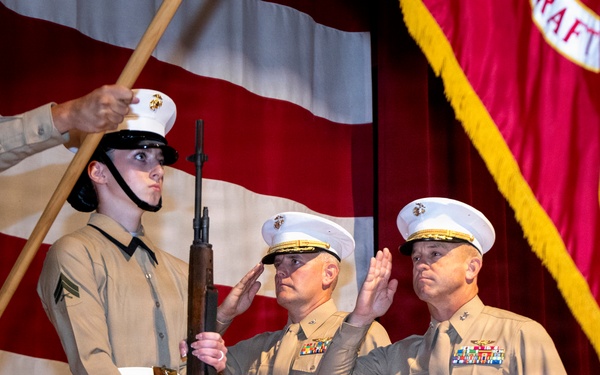 MCAS Miramar celebrates the 250th Marine Corps Birthday Cake Cutting Ceremony