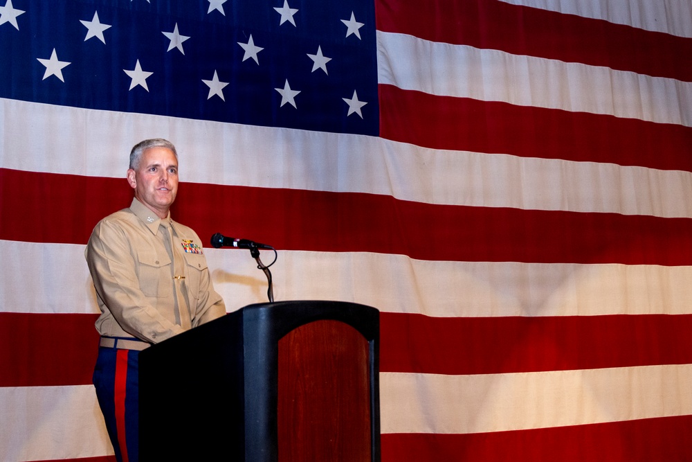 MCAS Miramar celebrates the 250th Marine Corps Birthday Cake Cutting Ceremony