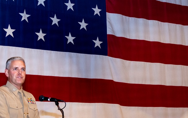 MCAS Miramar celebrates the 250th Marine Corps Birthday Cake Cutting Ceremony