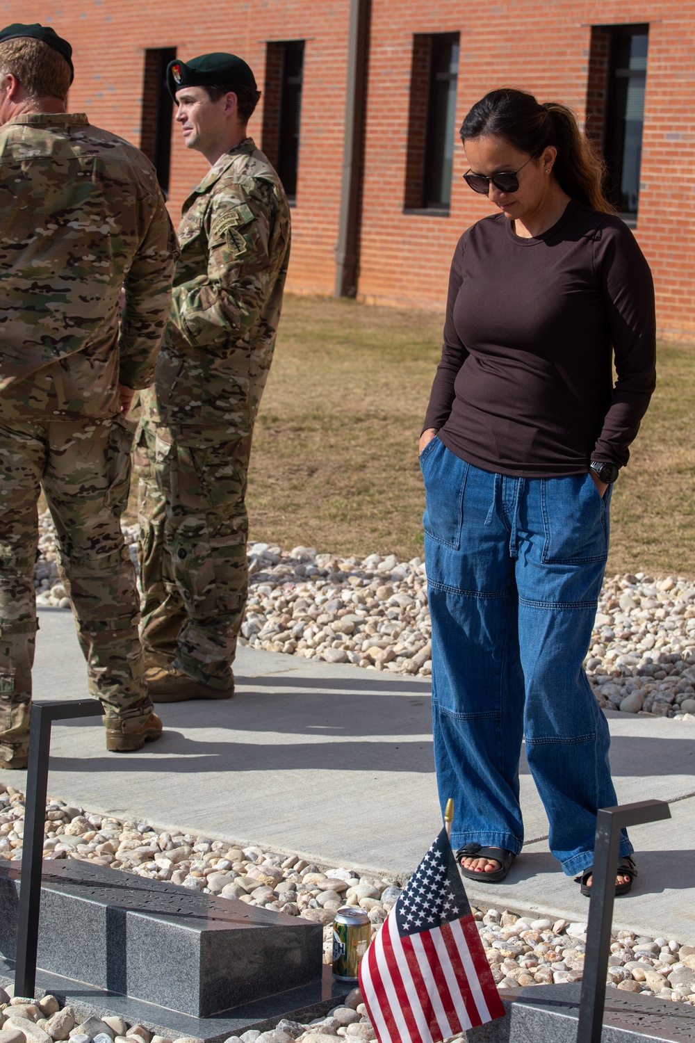 3rd SFG(A) Pays Tribute During Memorial Walk Rededication