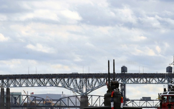 Newport News Returns From Deployment