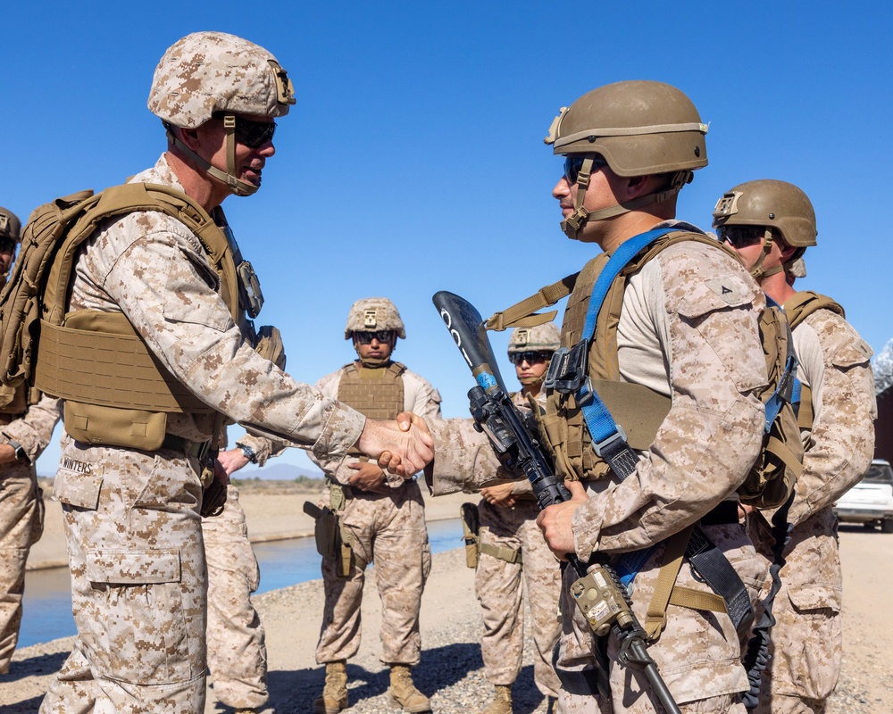 Brig. Gen. Jeremy Winters visits JTF-SB service members