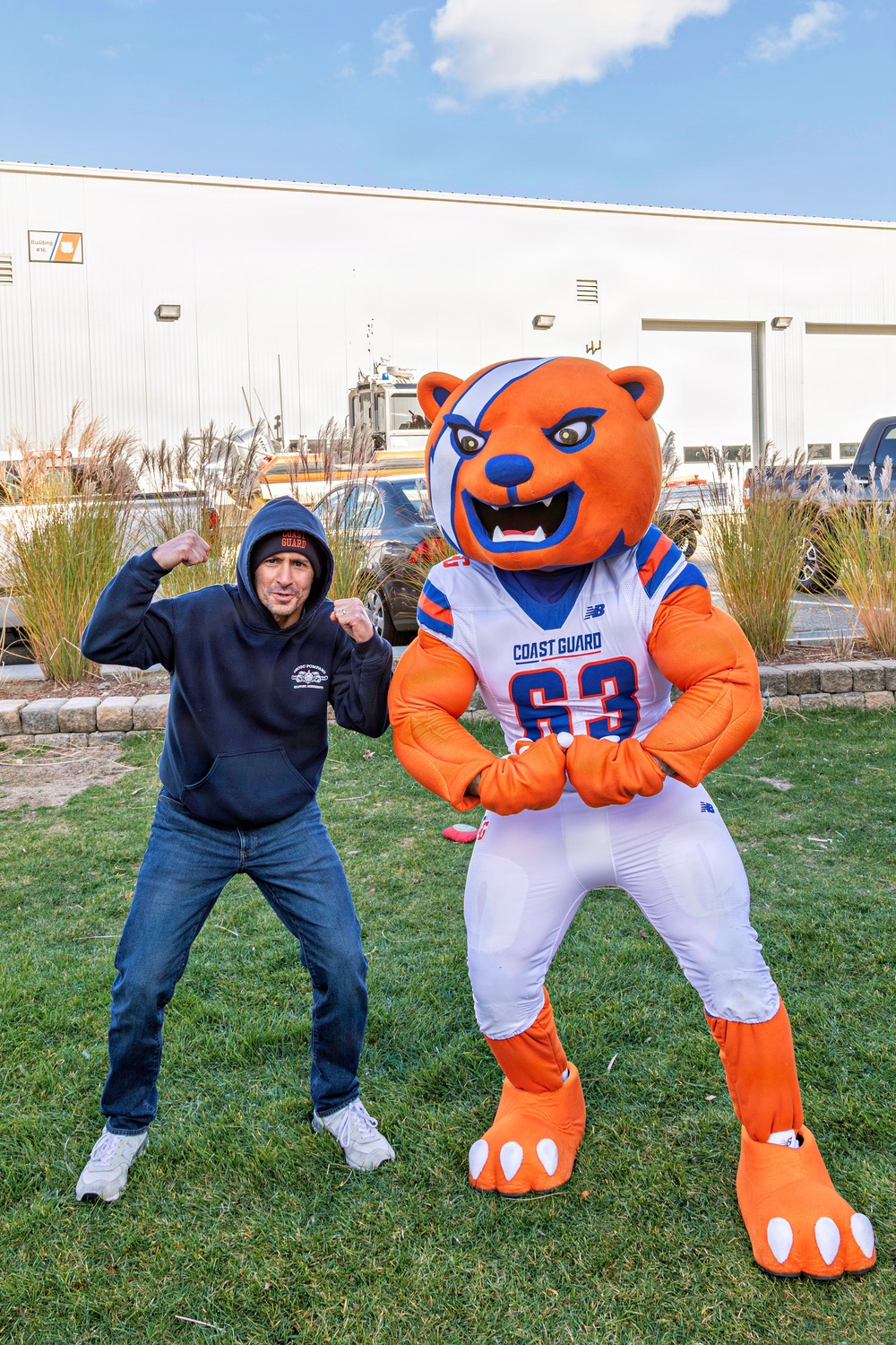 Coast Guard Hosts Secretaries’ Cup Pep Rally at Base Boston