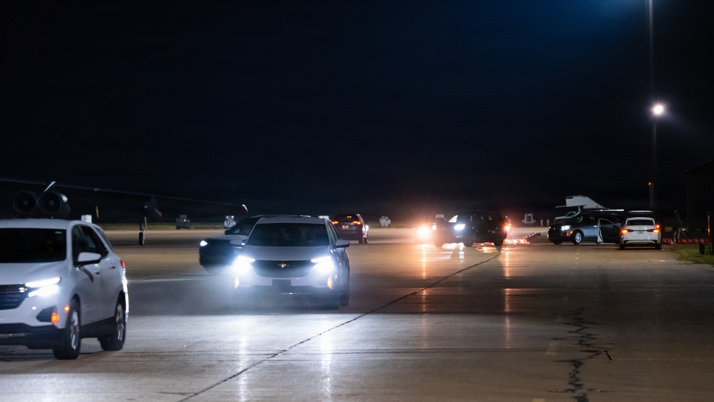 Minot, Barksdale Airmen respond to an alert drill as part of Global Thunder 26