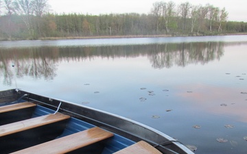Ready for fall fishing on Lake Winnie