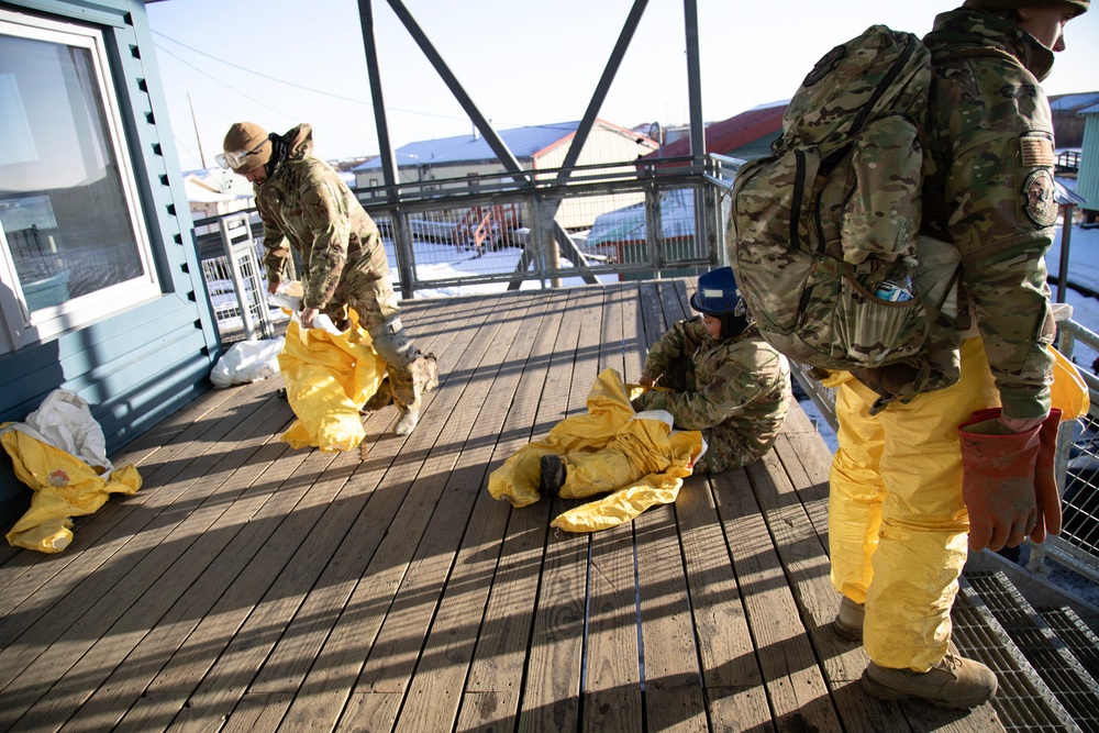AKOM members help restore Tuntutuliak homes during Operation Halong Response