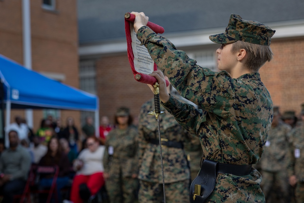 New Orleans Military Academy Celebrates the Marine Corps 250th Birthday