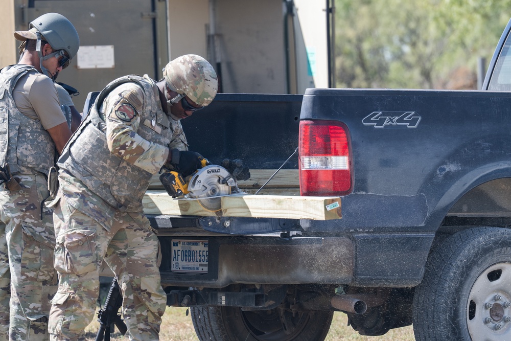 7th SFS, 7th CES tackle ACE during Exercise Coyote Shield