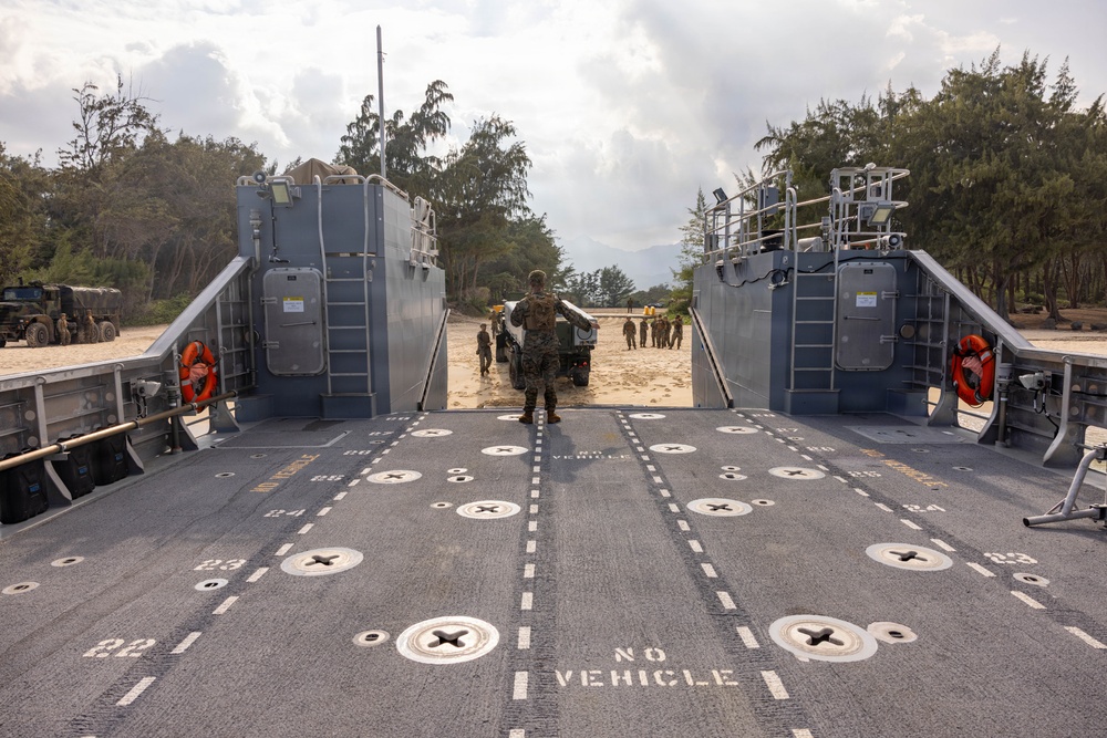 3rd LLB MSV-L beach operations