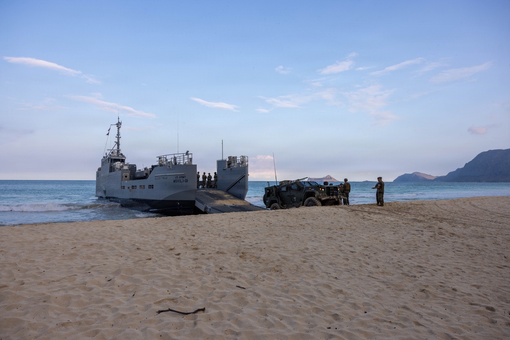 3rd LLB MSV-L beach operations