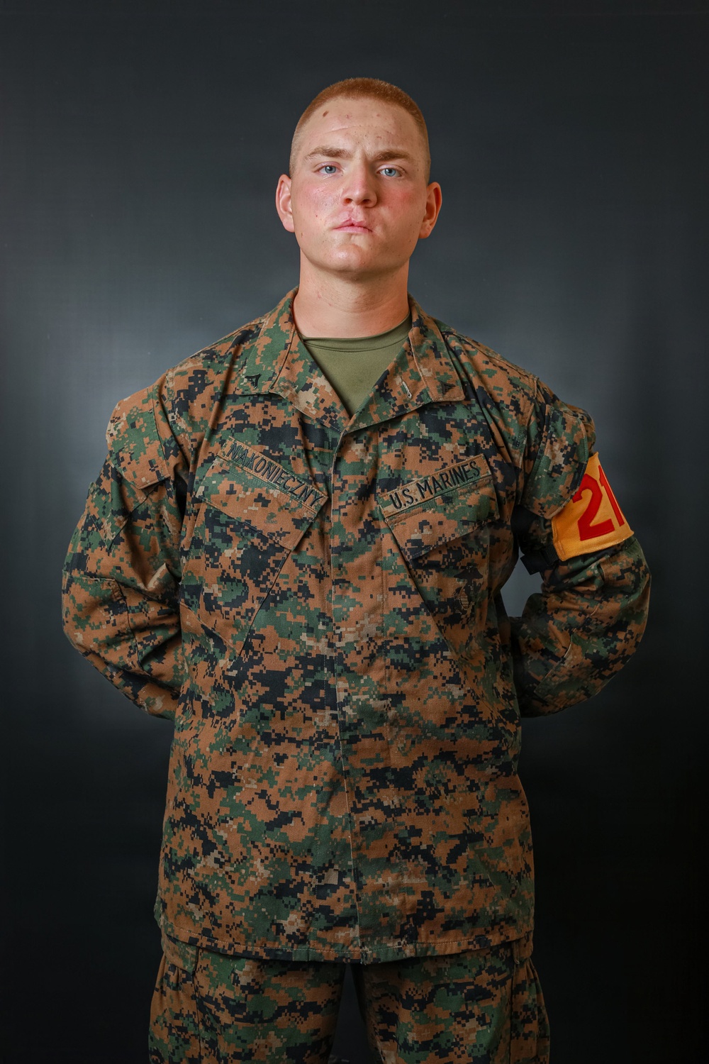 Hotel Company Honor Graduate: Lance Cpl. Michael R. Nakonieczny Jr.