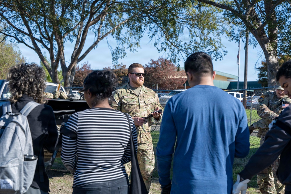 Berkeley ROTC Visits 621 CRW