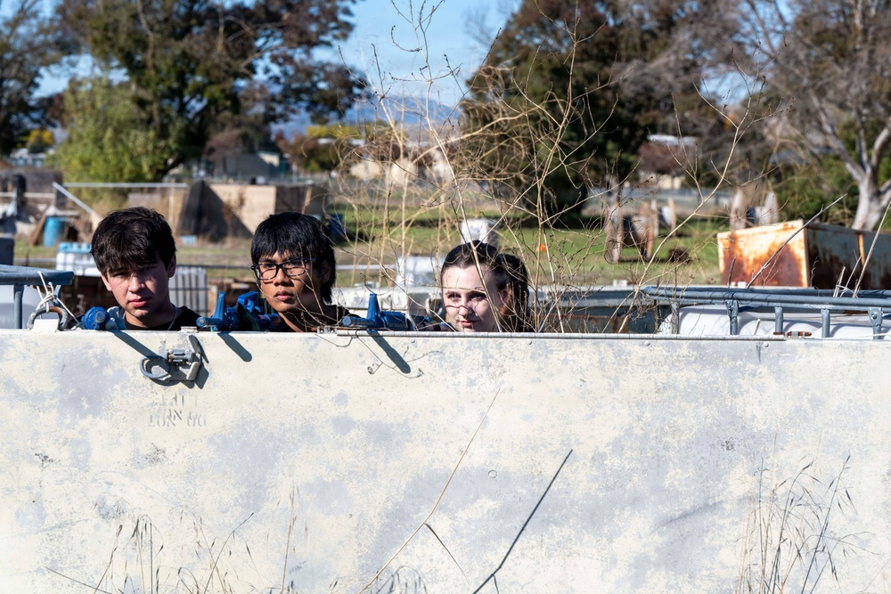 Berkeley ROTC Visits 621 CRW