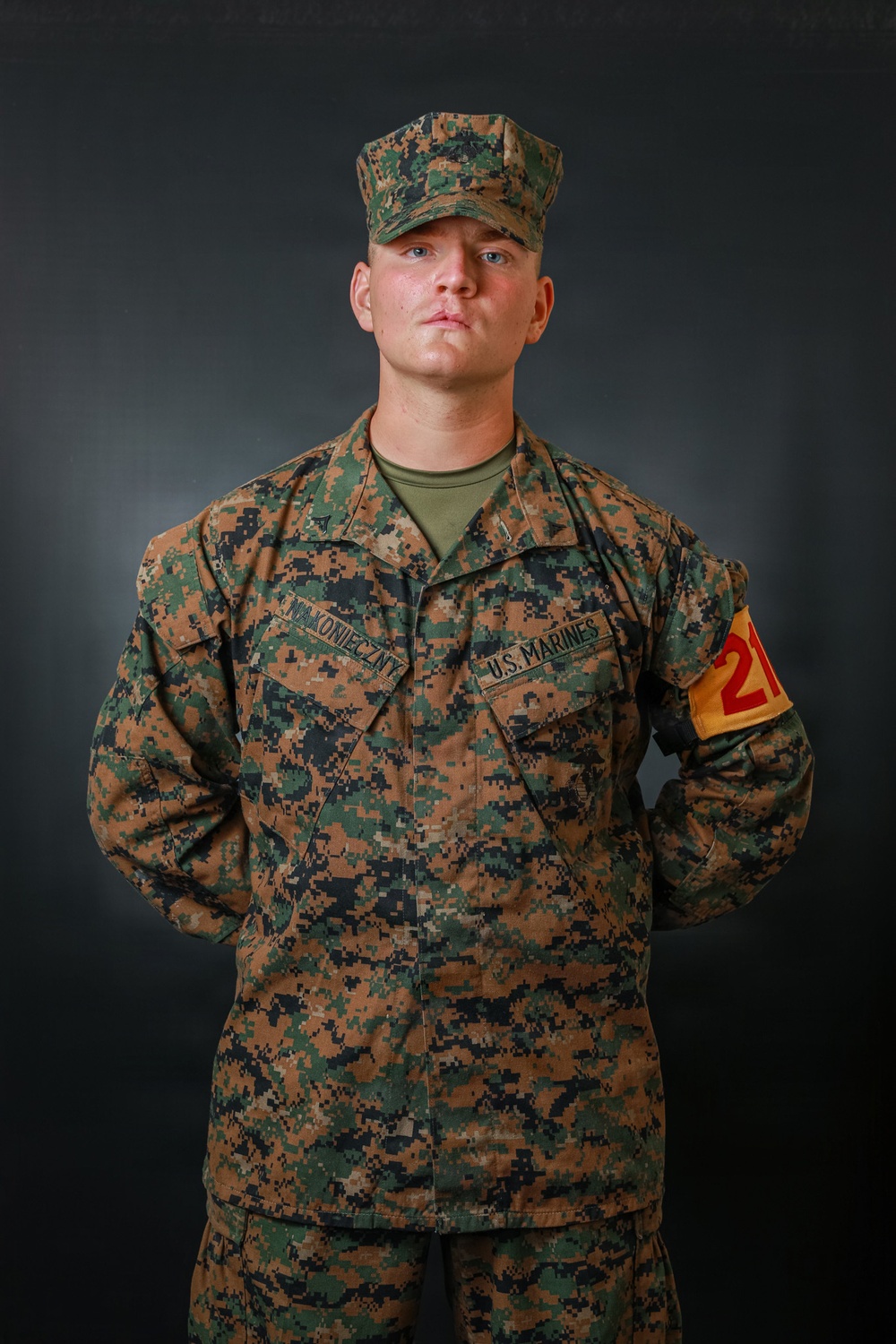 Hotel Company Honor Graduate: Lance Cpl. Michael R. Nakonieczny Jr.