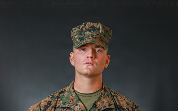 Hotel Company Honor Graduate: Lance Cpl. Michael R. Nakonieczny Jr.