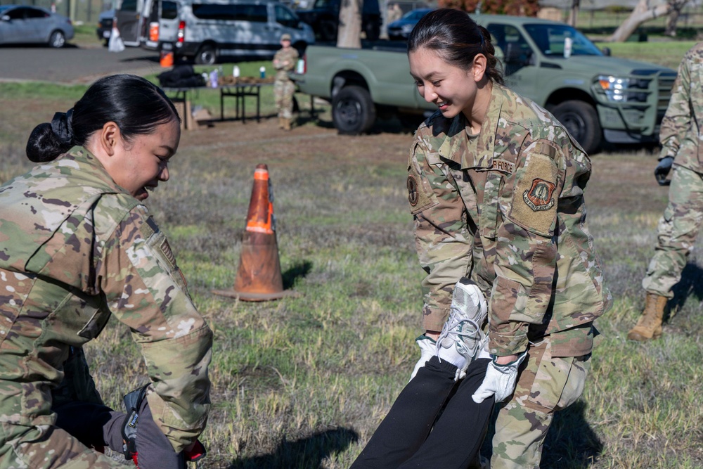 Berkeley ROTC Visits 621 CRW