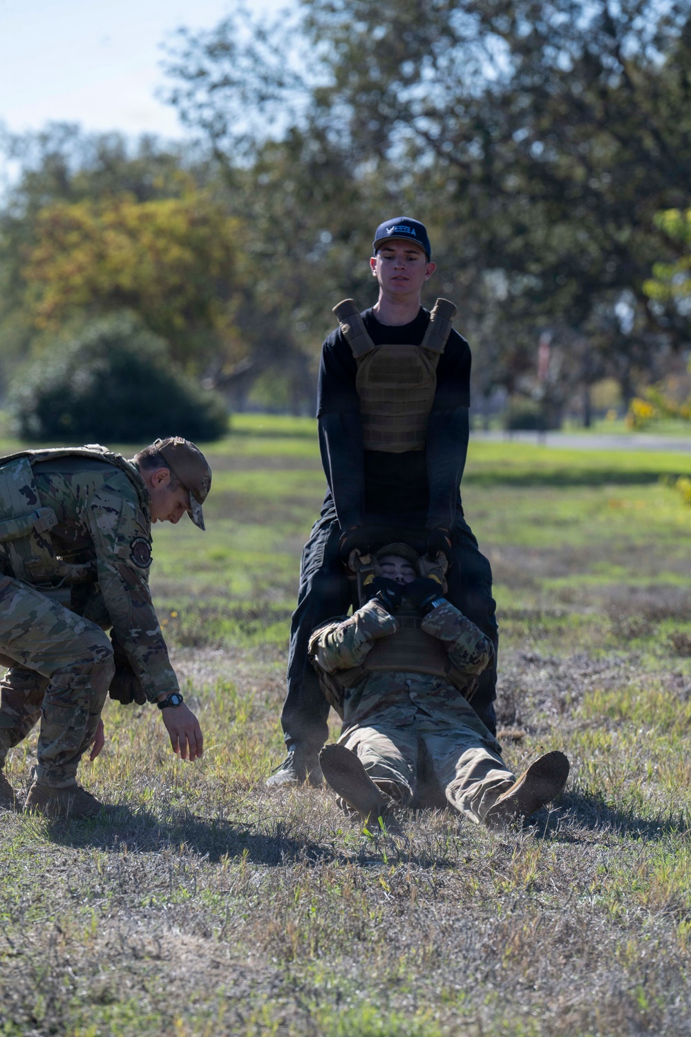 Berkeley ROTC Visits 621 CRW