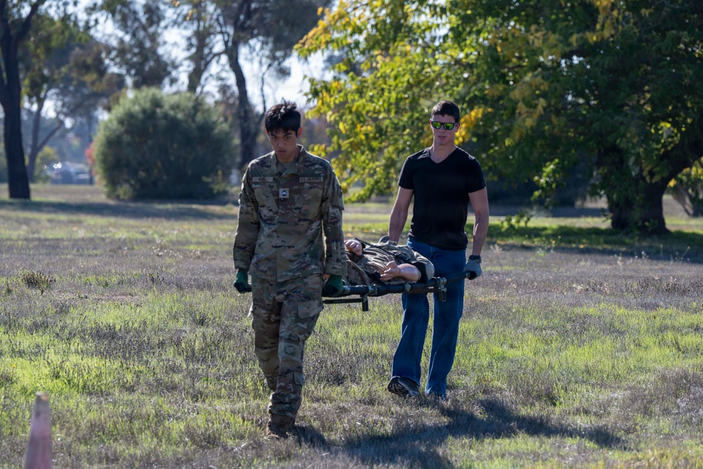 Berkeley ROTC Visits 621 CRW