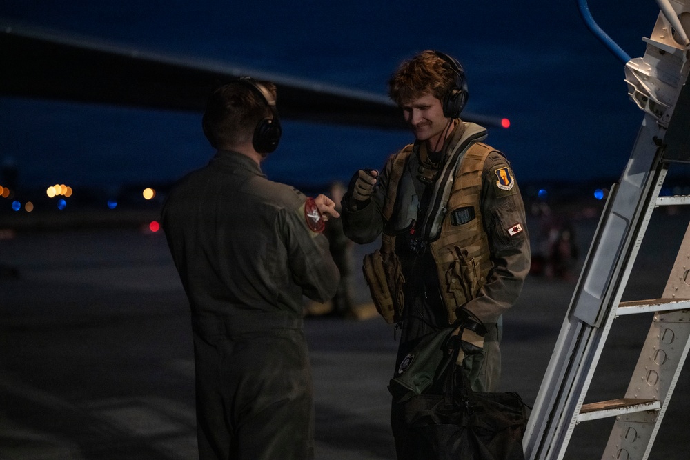 B-1B Lancers return after sixth mission