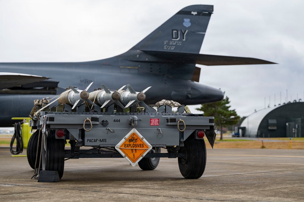BTF 26-1: Weapons load for mission