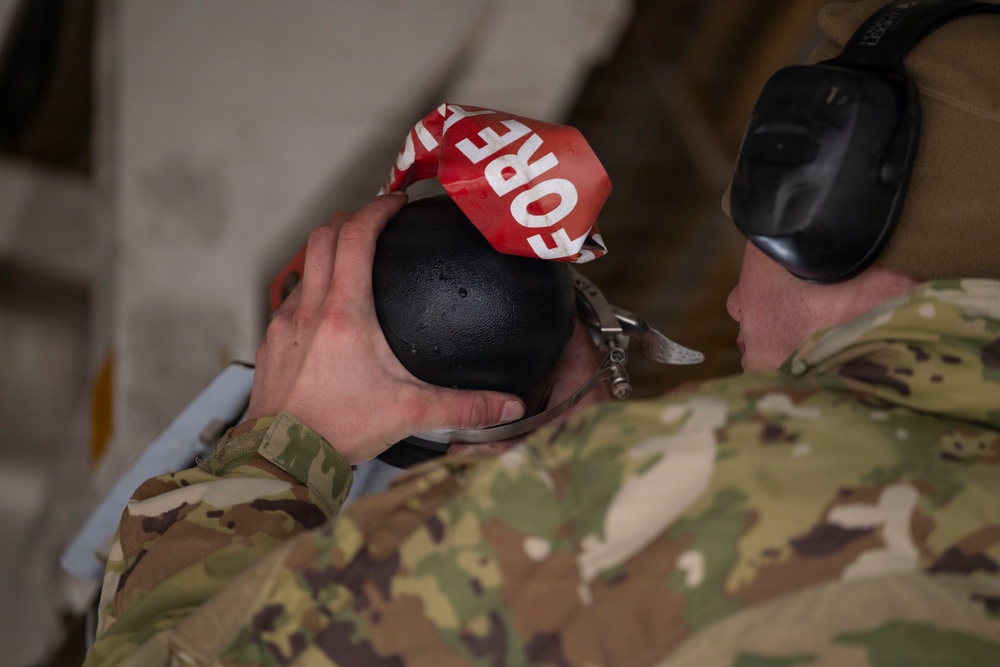 BTF 26-1: Weapons load for mission
