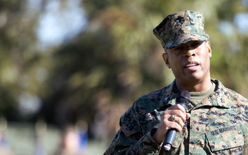 Lumm Retires as Burton Takes Senior Enlisted Role at Blount Island