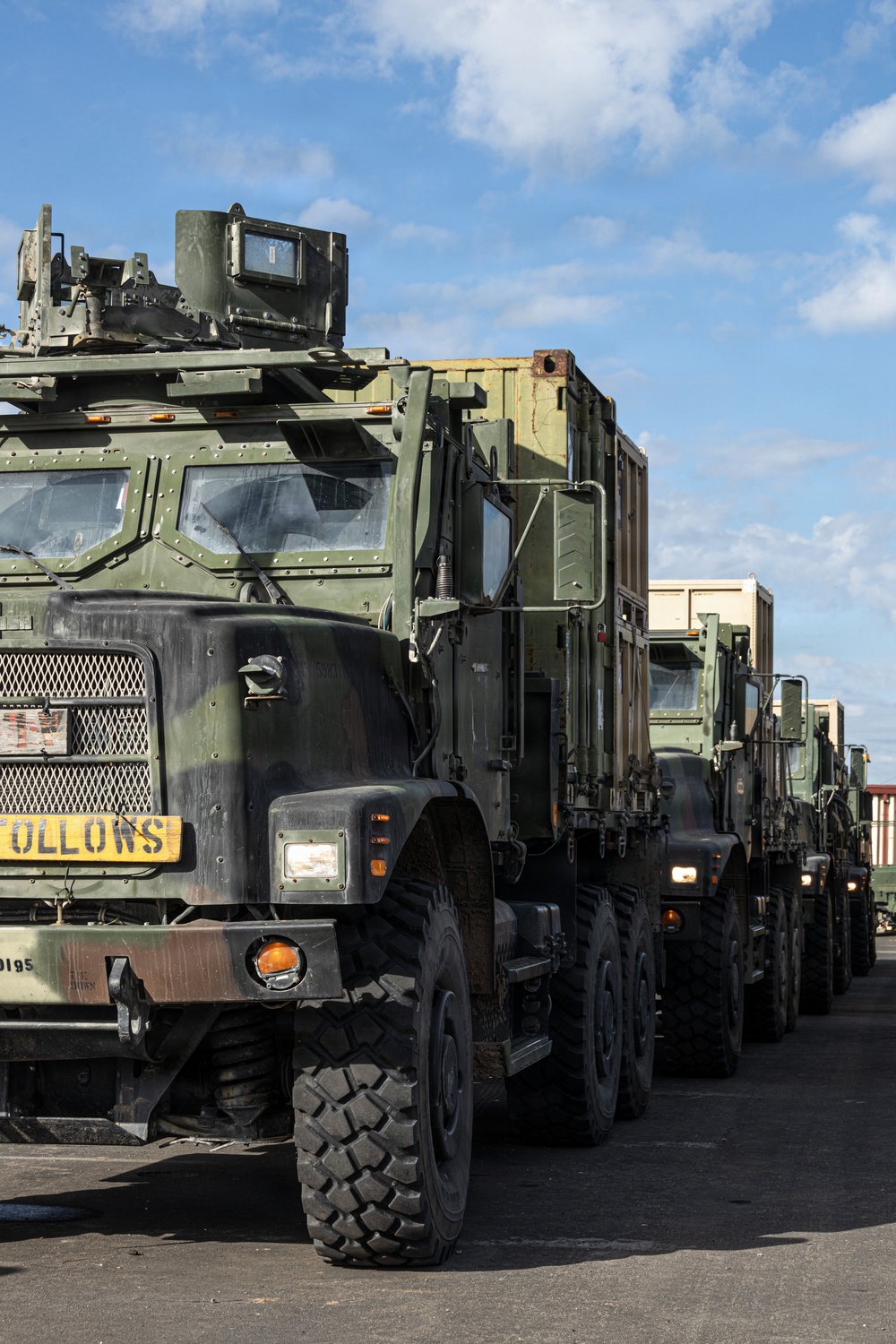 11th MEU Marines Conduct Tactical Ground Movement