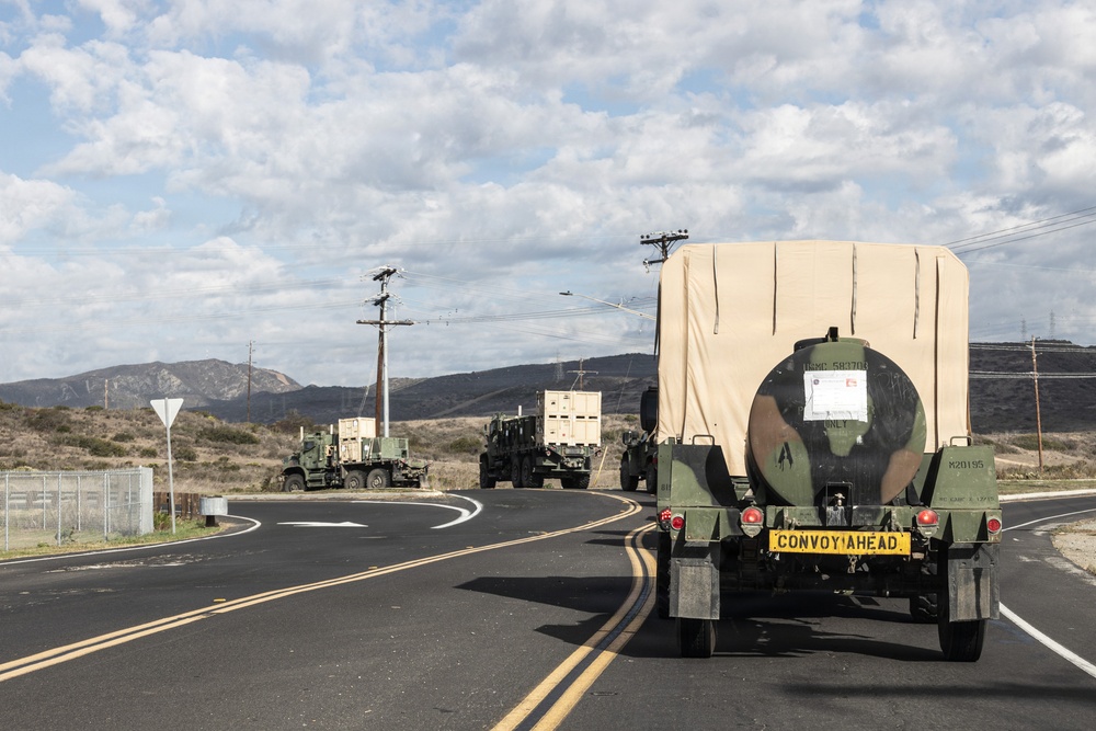 11th MEU Marines Conduct Tactical Ground Movement