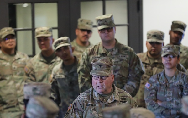 163rd Ordnance Company Farewell Ceremony