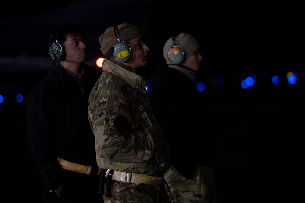 BTF 26-1: 9 EBS departs to India