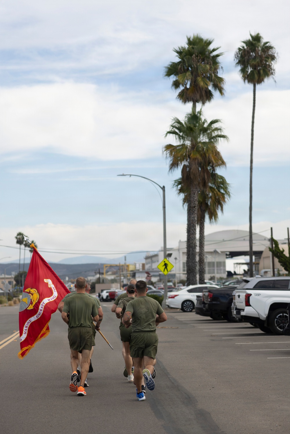 3rd MAW runs 250 miles honoring Corps’ 250th Birthday