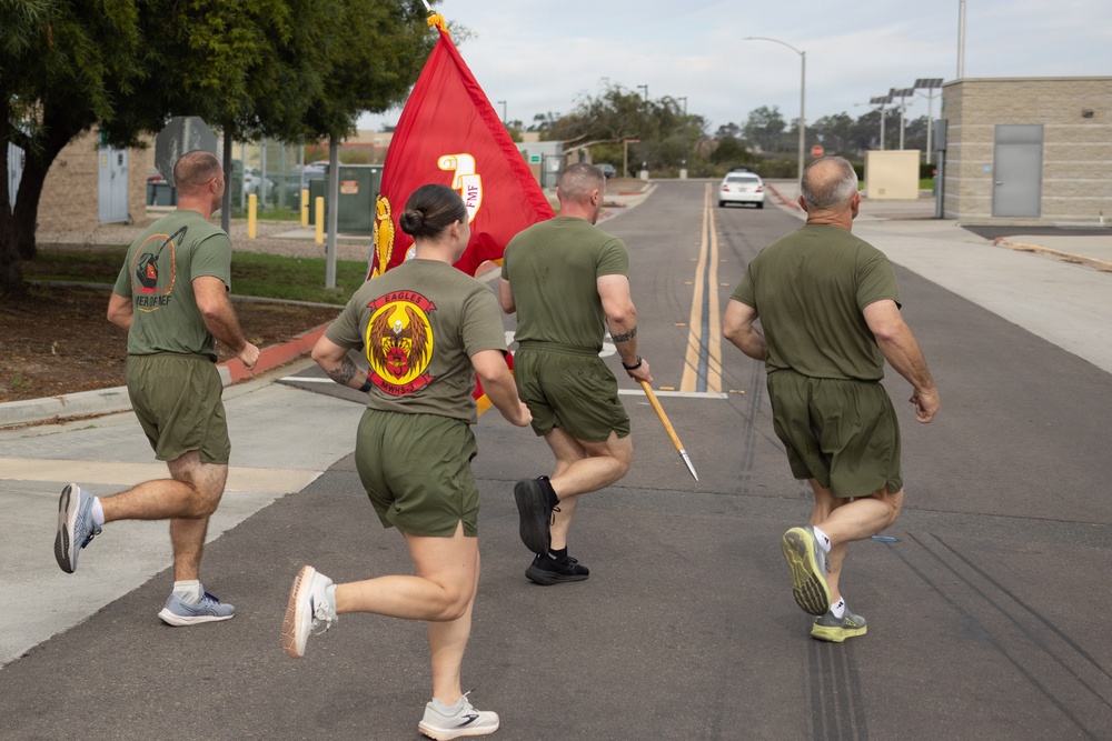 3rd MAW runs 250 miles honoring Corps’ 250th Birthday