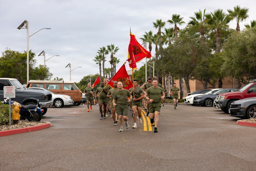 3rd MAW runs 250 miles honoring Corps’ 250th Birthday